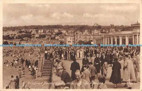 R467112 Weston Super Mare Central Promenade F Frith 1947