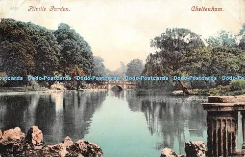 R467196 Cheltenham Pitville Garten Postkarte