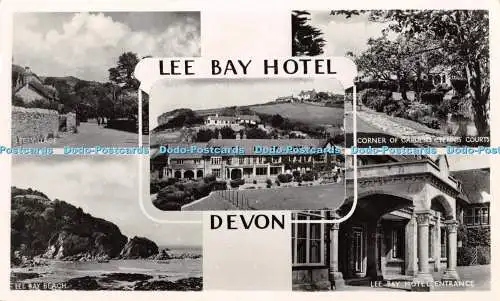 R467202 Devon Lee Bay Hotel Lee Village Lee Bay Beach G Tempest Multi View 1969