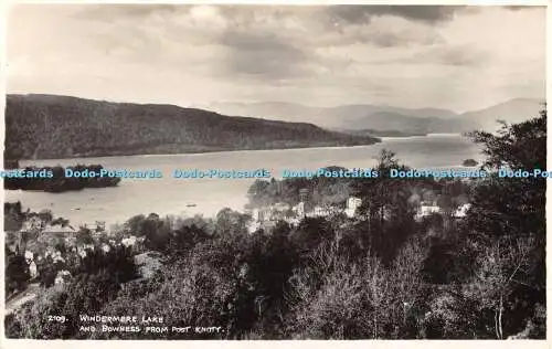 R467251 Windermere Lake And Bowness From Post Knott G P Abraham 1951