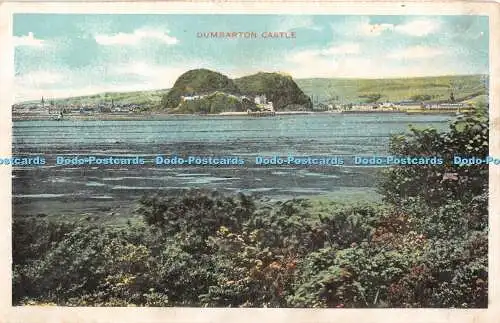 R467437 Dumbarton Castle D und D G Postkarte