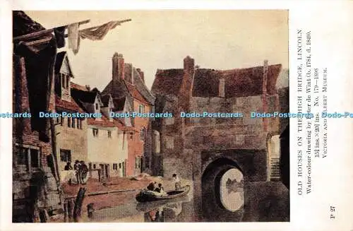 R467769 Victoria and Albert Museum Lincoln Old Houses on the High Bridge Peter d