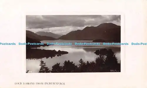 R467783 Loch Lomond von Inchtavanach Rotary Photo Plate Sunk Gem Series W R and