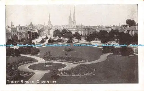 R467804 Coventry Drei Türme Postkarte
