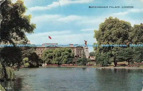 R467861 London Buckingham Palace Valentine Valesque 1955