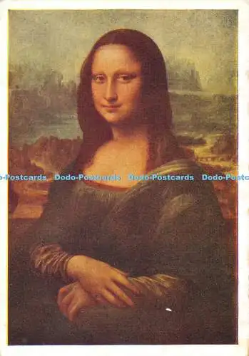 R471540 Berühmtes Gemälde Mona Lisa Leonardo Da Vinci 1452 1519 Im Louvre Pari