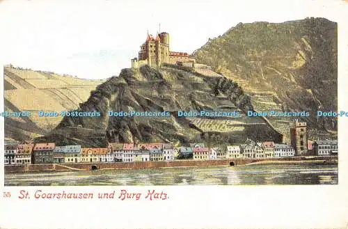 R477278 St Goarshausen und Burg Katz