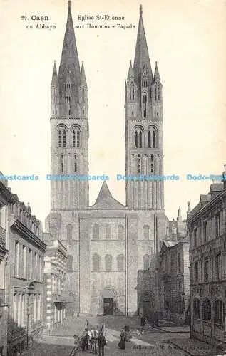 R471554 29 Caen Eglise St Etienne ou Abbaye aux Hommes Fassade M Propst