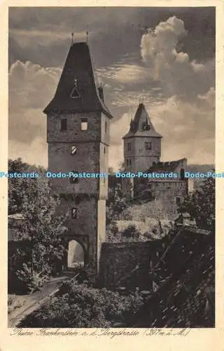 R474871 Ruine Frankenstein a d Bergstraße Wilh Gerling Nr 248 1929