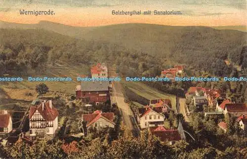 R477311 Wernigerode Salzbergthal mit Sanatorium Fr Gottsched Luis Koch