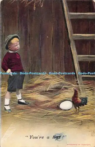 R474909 Du bist ein Lügner Bamforth Serie Nr 1508