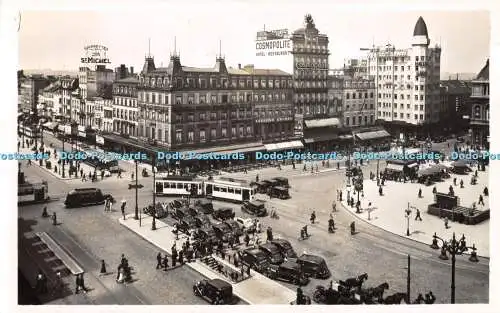 R477360 Brüssel Panorama Place Rogier Nord Fotoprim 1952