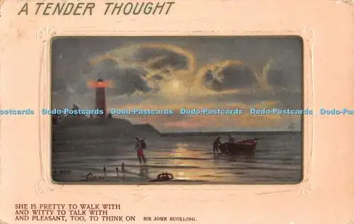 R468215 A Tender Thought Sea Shamrock Greetings Series No 3 1912