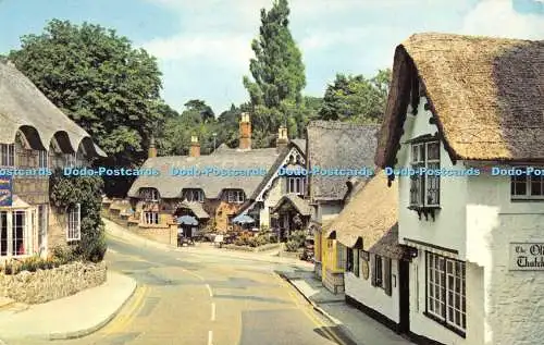 R477385 I W Shanklin The Old Village W J Nigh Jarrold