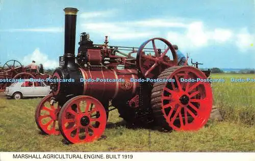 R477400 Marshall Agricultural Engine Built 1919 Photo Precision Limited Colourma