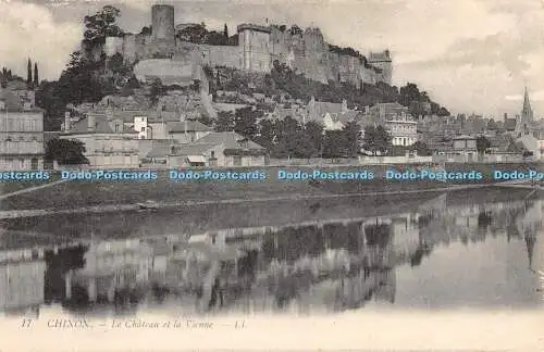 R468256 Chinon La Chateau et la Vienne LL 17