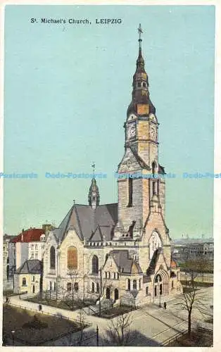 R475042 Michaelskirche Leipzig Fine Art Postkarten Christliche Romane Verlag