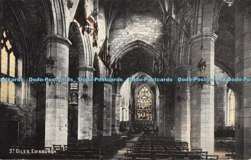 R468332 Edinburgh St Giles M Wane Postkarte