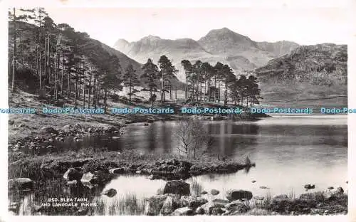 R477490 Blea Tarn and Langdale Pikes G P Abraham 1952