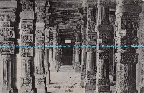 R471834 Maharaja Pithoras Tempel Delhi M L Shugan Chand