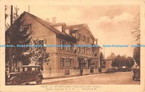 R468441 Hotel de Wesserling a Wesserling Elsass Großdiplom T C F J Kuntz