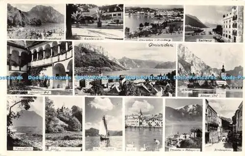 R471888 Strandbad Esplanade Rathaus Schlosshof Ort Gmunden Schloss Ort F E Marke