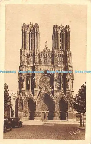 R475219 Reims Marne La Cathedrale Jacques Freville