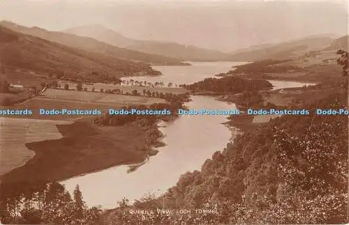 R471923 1974 Queens View Loch Tummel Davidsons Real Photographic Series Ideal Se