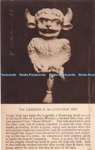 R4777668 The Legend of the Lincoln Imp F Frith No 12496 A
