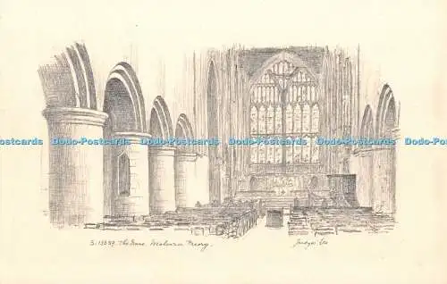 R468535 Malvern Priory The Nave Judges S 12689