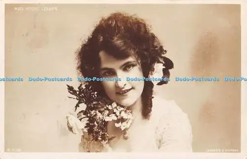R468544 Miss Madge Lessing Johnston and Hoffman A L Series 1906