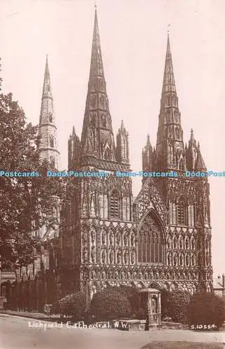 R475333 Lichfield Cathedral N W S 10554 Kingsway Echt Foto Serie WHS