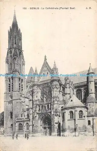 R475362 102 Senlis La Cathedrale Portail Sud A B Bouillon Wichtel Foto G Schamel