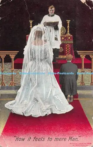 R477776 How it feel to mere Man Bamforth Series No 1476 1909