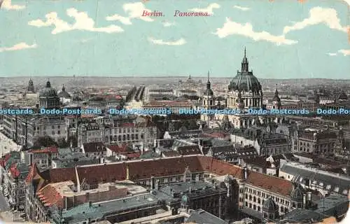 R468641 Berlin Panorama J W B Postkarte 1913