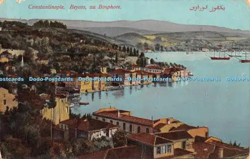 R468678 Constantinople Beycos au Bosphore M J C