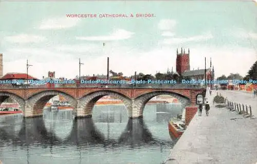 R468701 Worcester Cathedral and Bridge G D und D L The Star Series