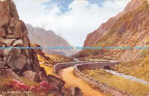 R468708 Llanberis Pass Valentine Art Farbe Brian Gerald