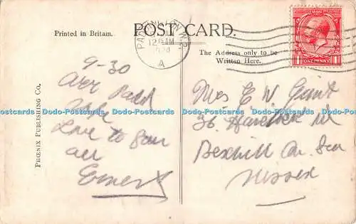 R475468 Edith Cavell Statue Phoenix Publishing 1924