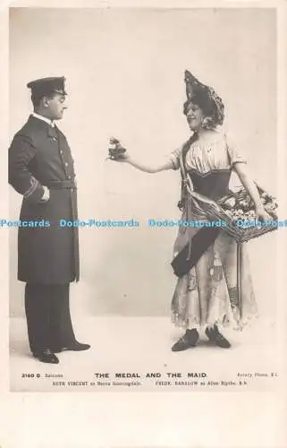 R477919 The Medal and the Maid Rotary Photo Bassano
