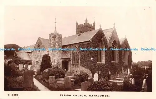 R468778 Ilfracombe Parish Church W H S Kingsway Echtfoto Serie