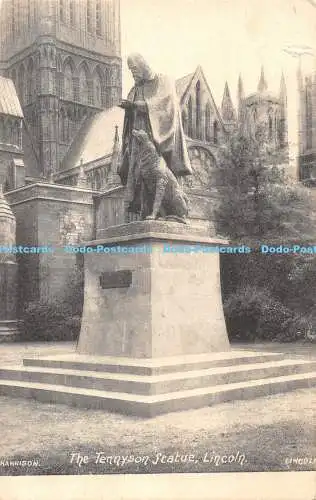 R475575 Harrison The Tennyson Statue Lincoln