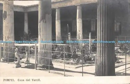 R472255 Pompei Casa del Vettii N P G Postkarte