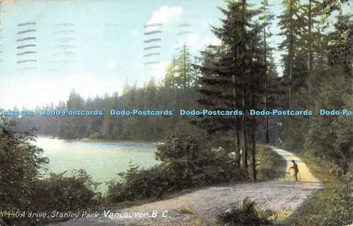 R472305 Vancouver B C A Drive Stanley Park Stephen J Thompson 1908