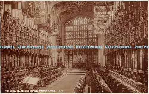 R468952 Windsor Castle The Choir St Georges Chapel J Salmon RP