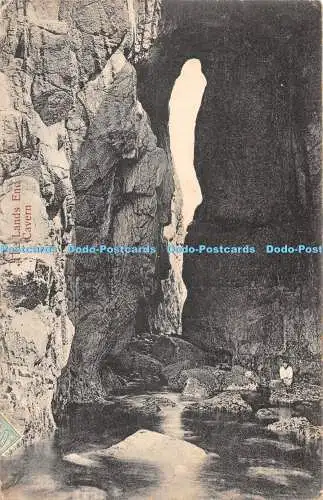 R475754 The Lands End Cavern W H S and S Series Trembath Photo 1906