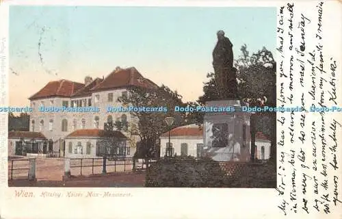 R472428 Wien Hitzing Kaiser Max Denkmal