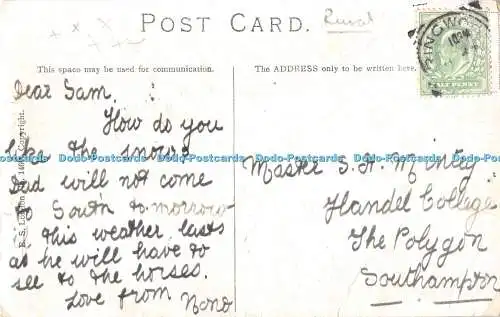 R478156 Der letzte Hafer E S Nr 1460 Postkarte