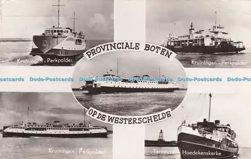 R469036 Provinciale Boten Op de Westerschelde Kruiningen Perkpolder J T G No B 2