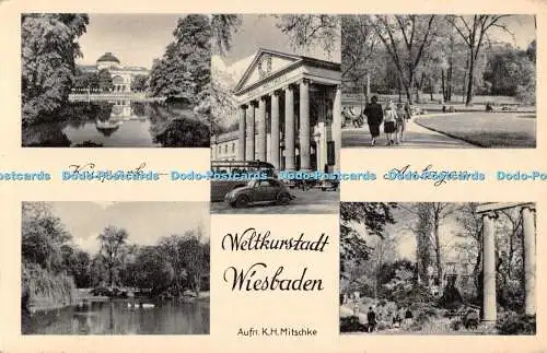 R478215 Weltkurstadt Wiesbaden Kurpark Anlagen Aufn K H Mitschke Nr 14 Multi Vie